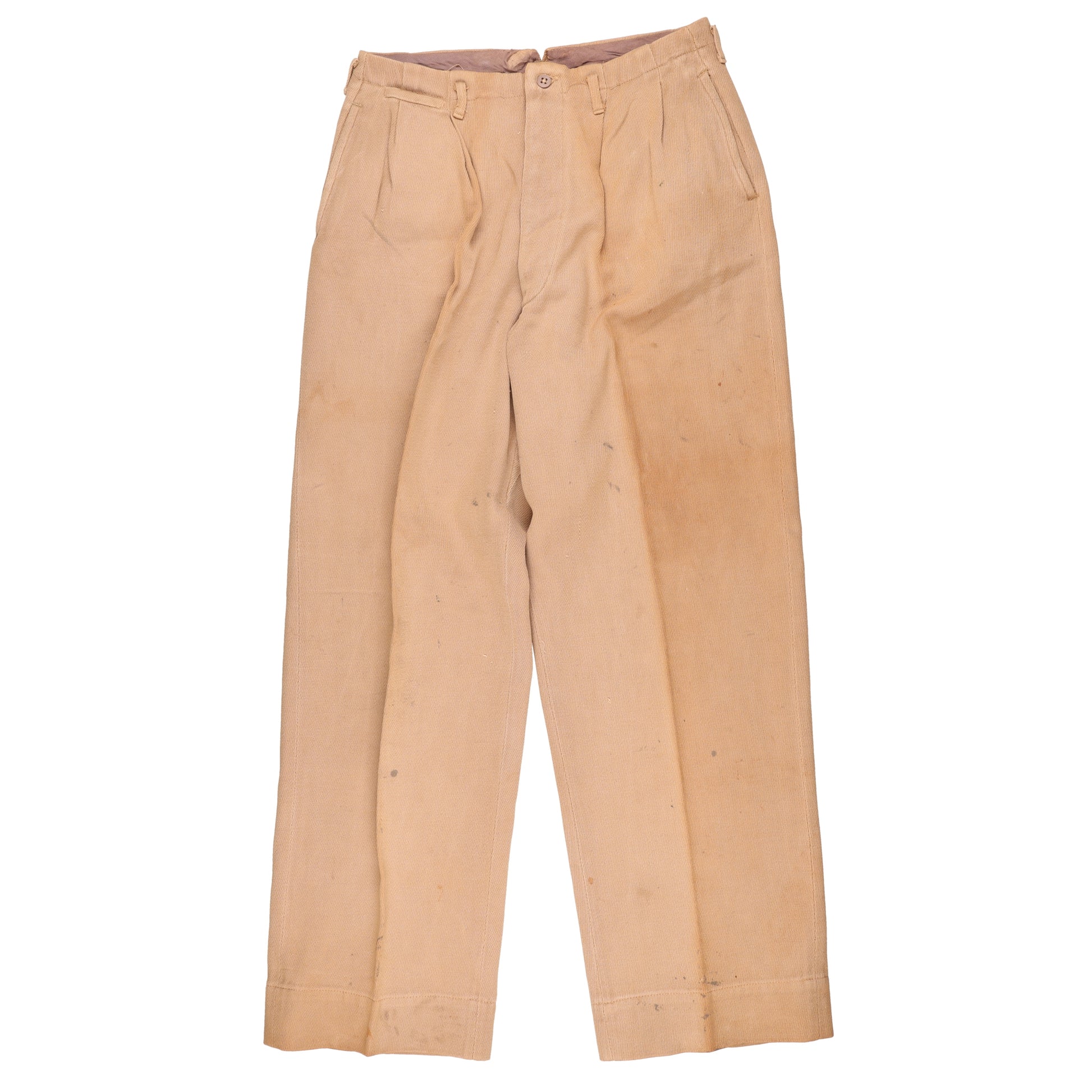 WWII U.S. Army Officer's Pink Wool Service Trousers Named to "H. R. Hamner"