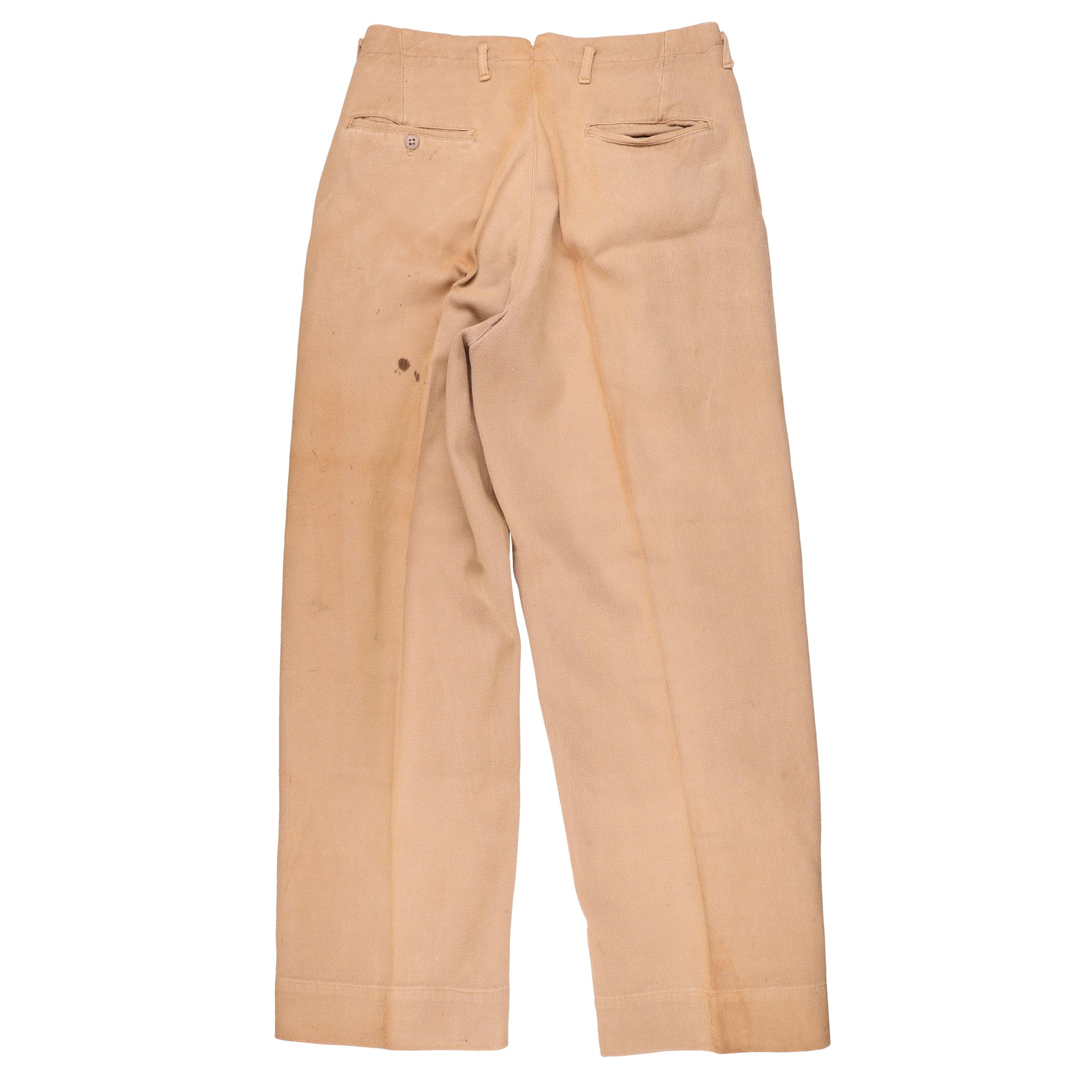 WWII U.S. Army Officer's Pink Wool Service Trousers Named to "H. R. Hamner"