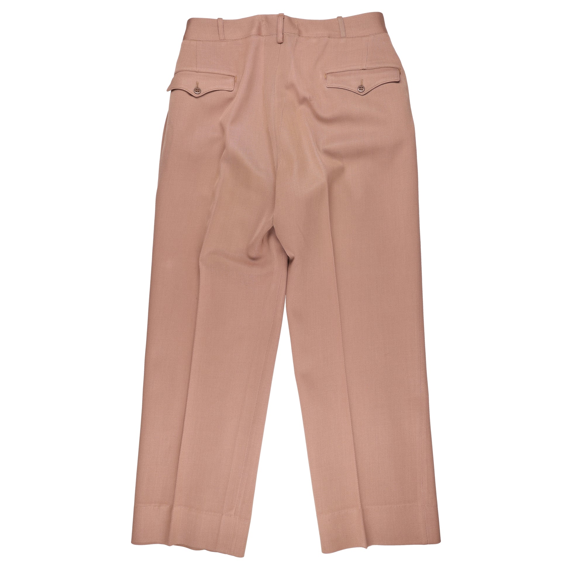 WWII U.S. Army Officer's Pink Wool Service Trousers by Phila. Q. M. Depot Named to "Bohle" Waist Size 29 Regular (1942)