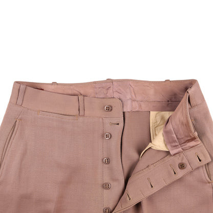 WWII U.S. Army Officer's Pink Wool Service Trousers by Phila. Q. M. Depot Named to "Bohle" Waist Size 29 Regular (1942)