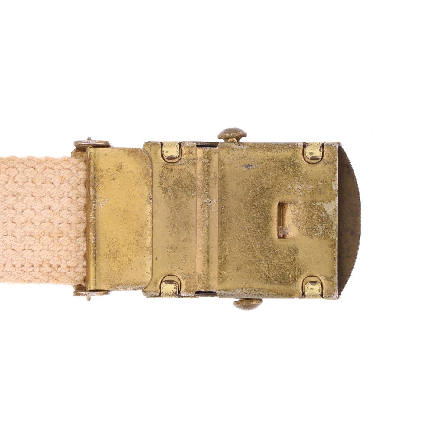 WWII U.S. Army Officer's Trousers Belt with Buckle