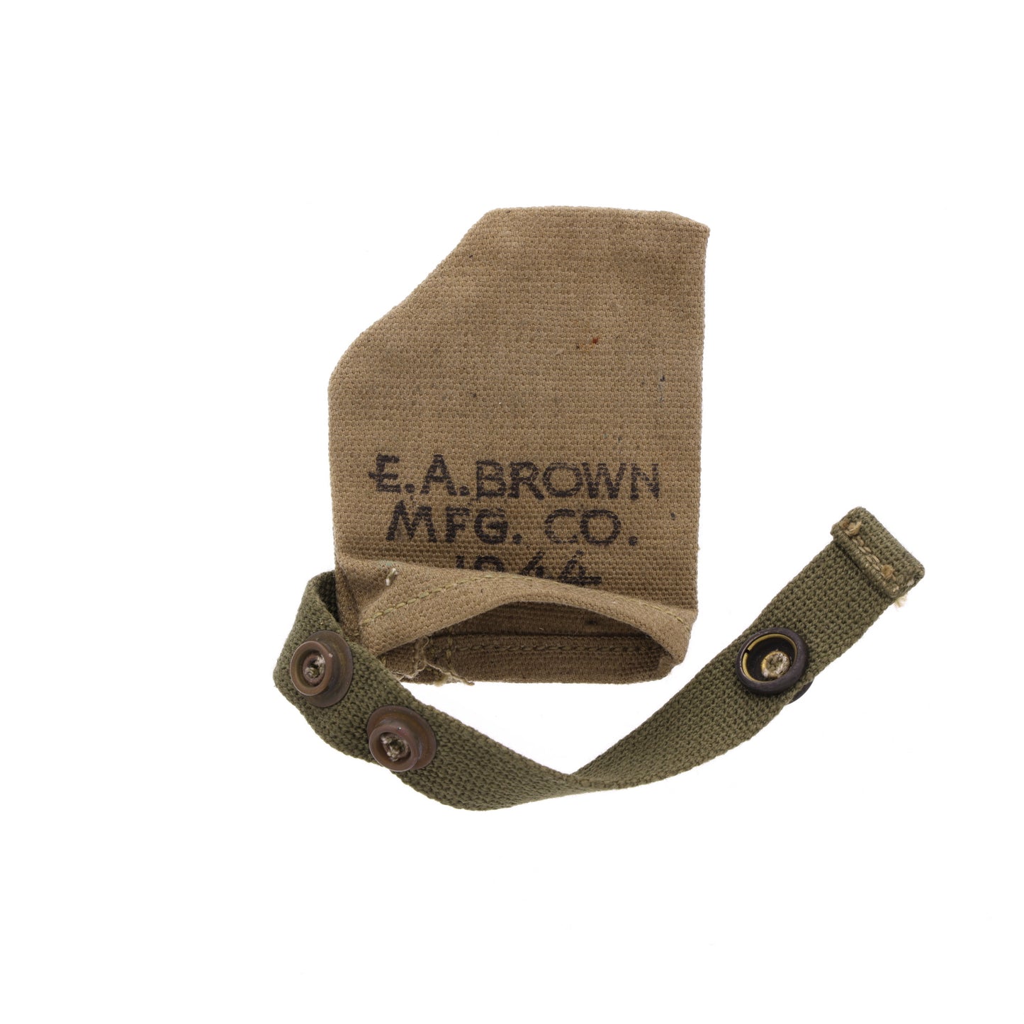 WWII U.S. Army Rifle Muzzle Cover by E. A. Brown (1944)