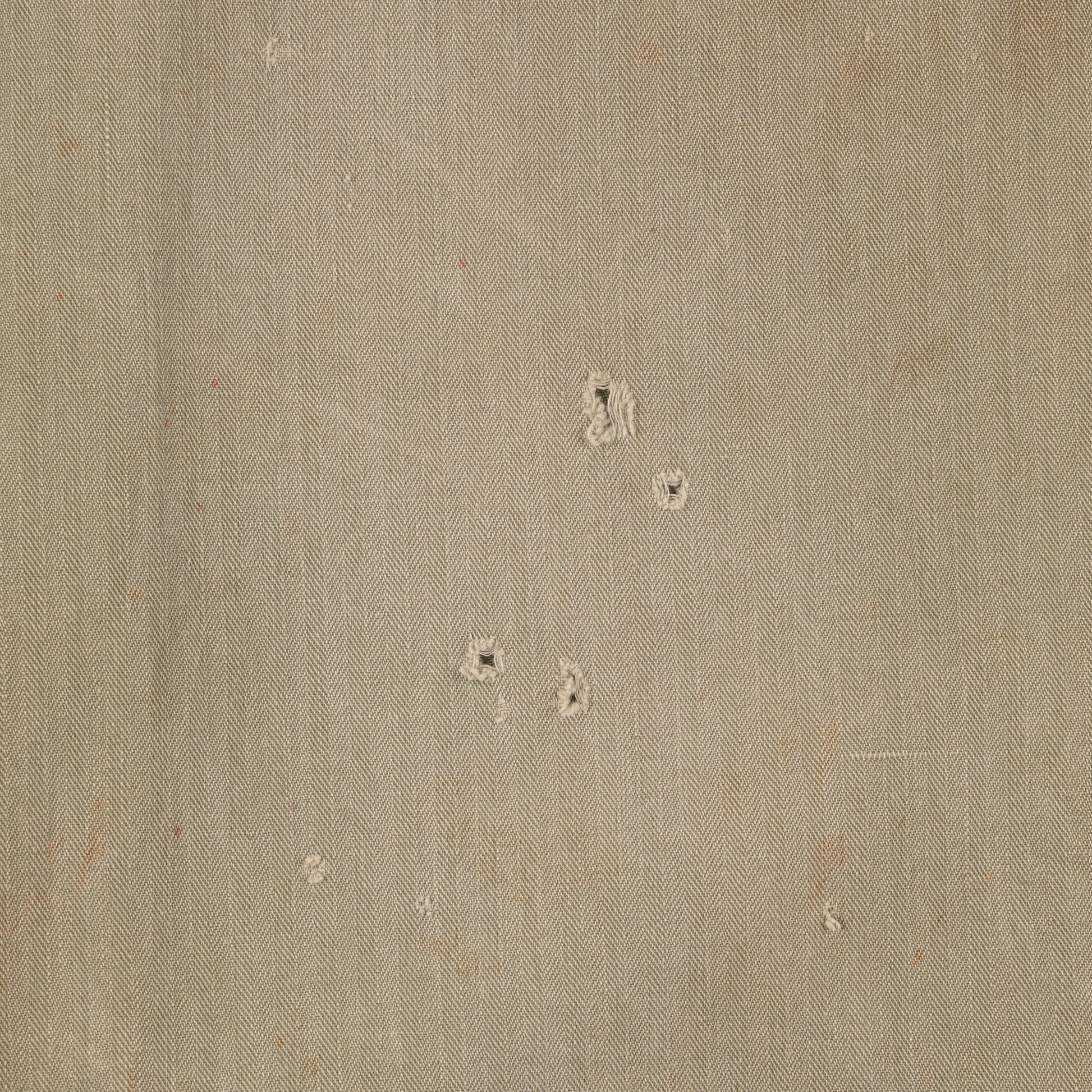 WWII U.S. Army Second Pattern HBT Coveralls with Gas Flap (Size 40R)