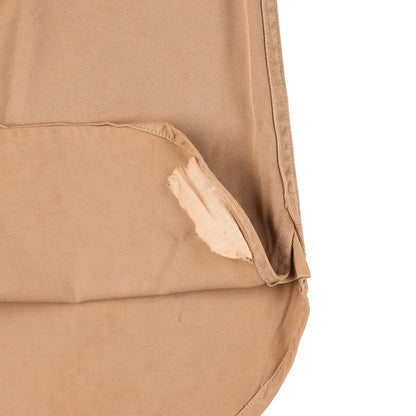 WWII U.S. Army Service Forces T/Sgt.'s Khaki Cotton Service Shirt Marked with Laundry Numbers (Size 14 x 32)