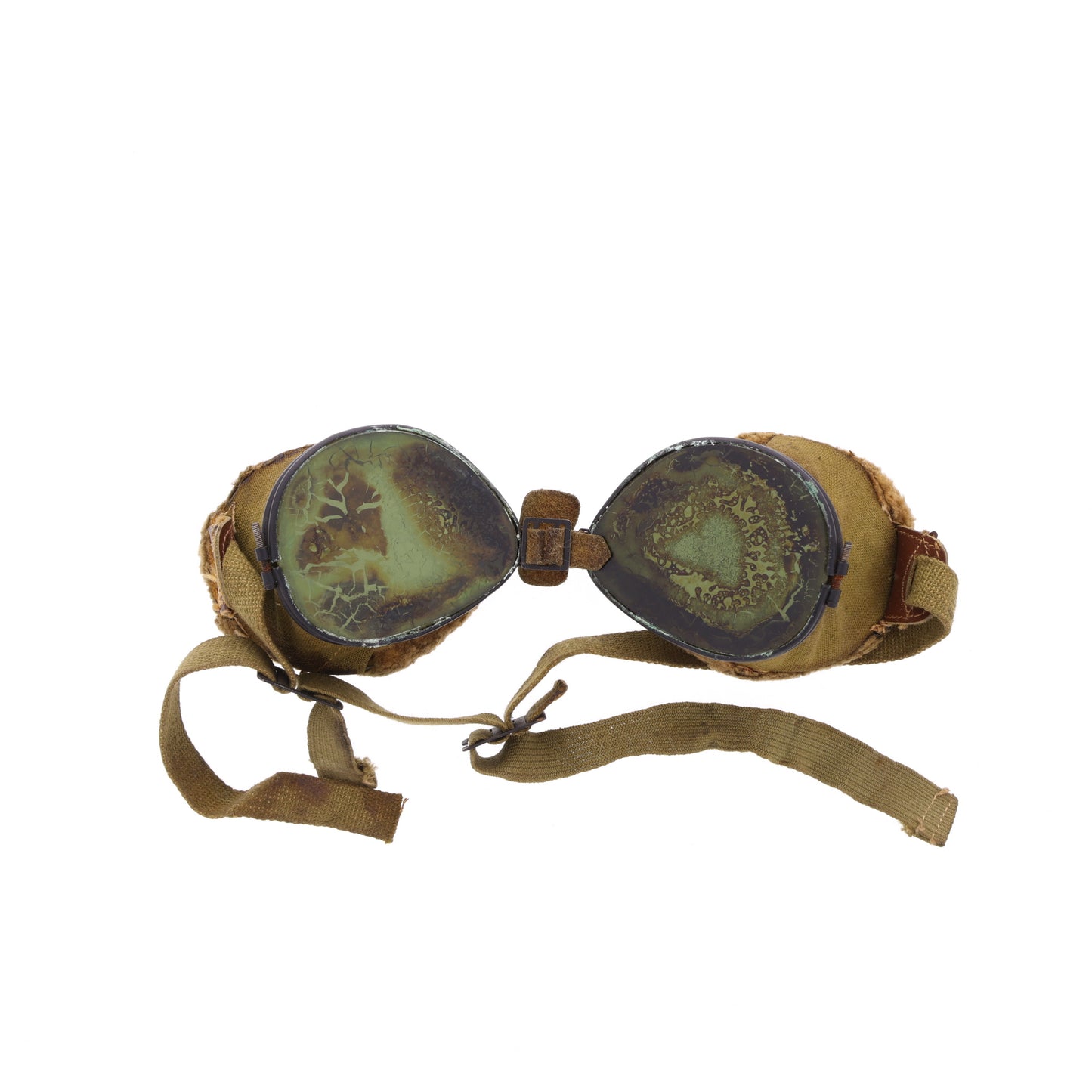 WWII U.S. Army Ski/Mountain Goggles Used by the 10th Mountain Division