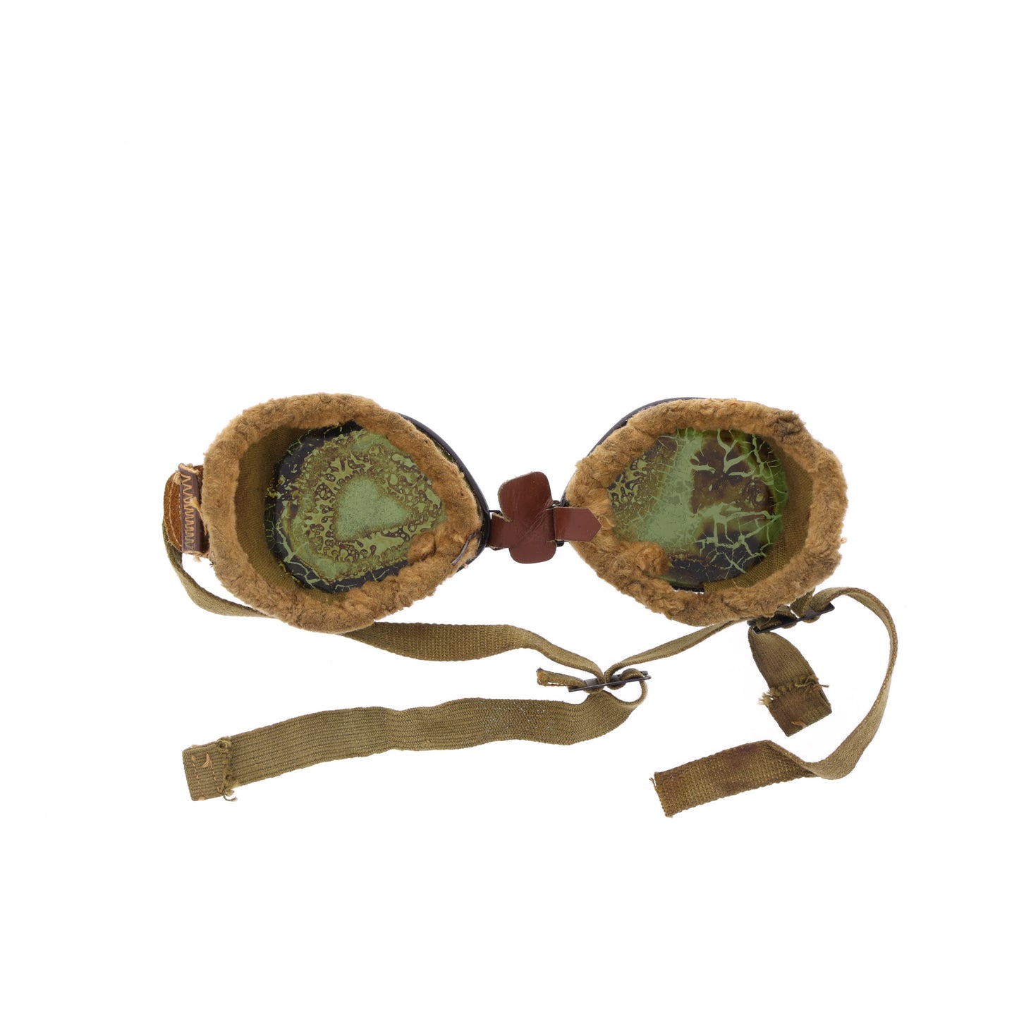 WWII U.S. Army Ski/Mountain Goggles Used by the 10th Mountain Division