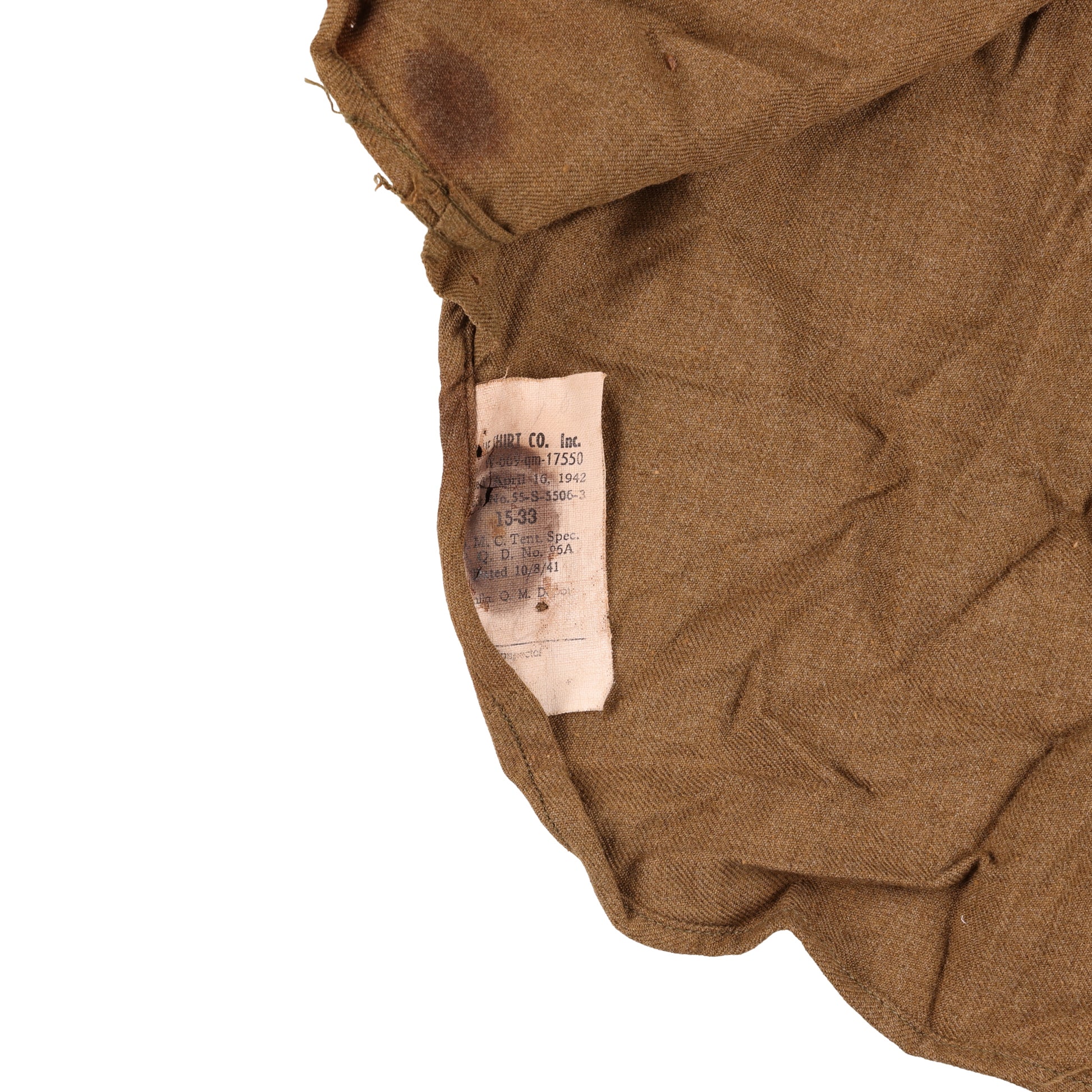 WWII USAAF Wool Service Jacket, M37 Wool Service Shirt, Garrison Caps, Trousers Belt, & Collar Discs Attributed to T/Sgt. William T. Alexander