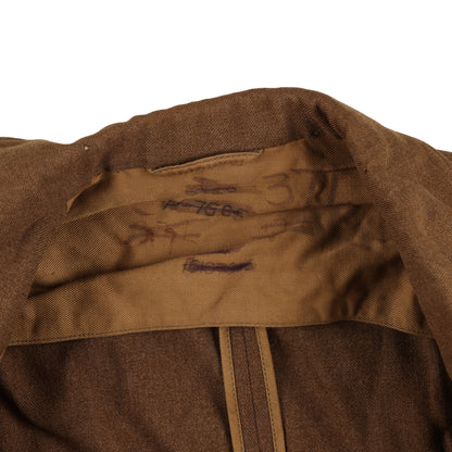 WWII USAAF Wool Service Jacket, M37 Wool Service Shirt, Garrison Caps, Trousers Belt, & Collar Discs Attributed to T/Sgt. William T. Alexander
