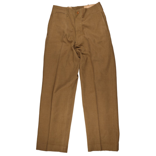WWII U.S. Army Enlisted Man's Wool Service Trousers Identified to Pfc. Cornelius Gurski (Size 32 x 33)