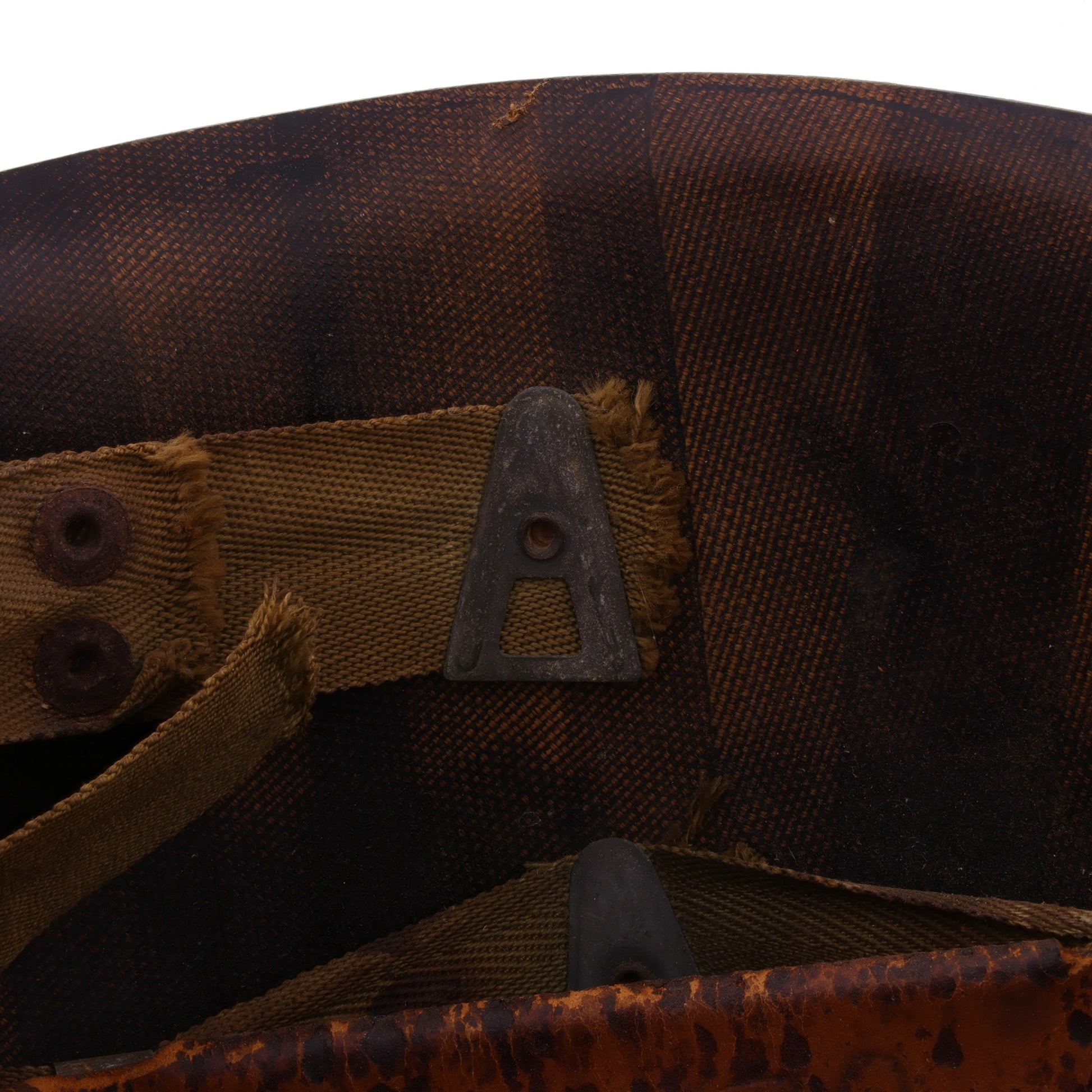 WWII U.S. Capac M-1 Helmet Liner with Headband & Neckband (1942-43)