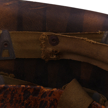 WWII U.S. Capac M-1 Helmet Liner with Headband & Neckband (1942-43)