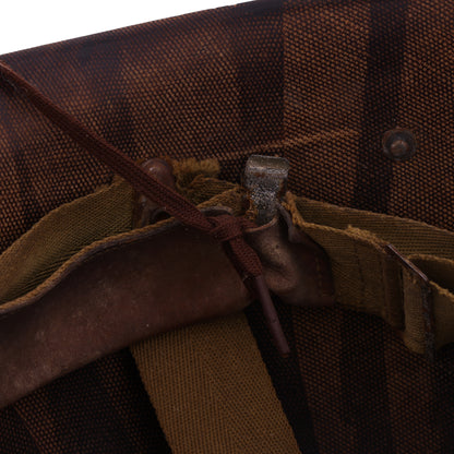 WWII U.S. Inland M-1 Helmet Liner with Headband & Neckband Marked with Laundry Number (1942-43)