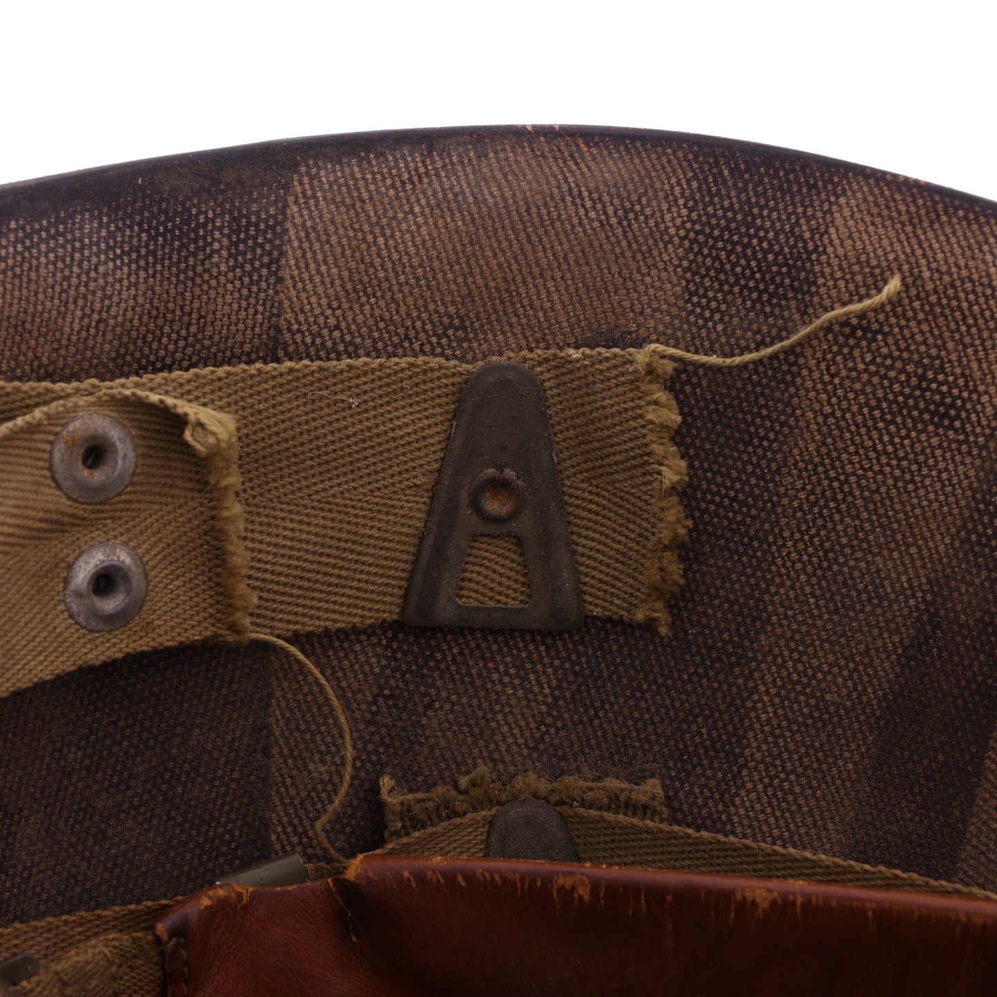 WWII U.S. Inland M-1 Helmet Liner with Headband & Neckband (1943)