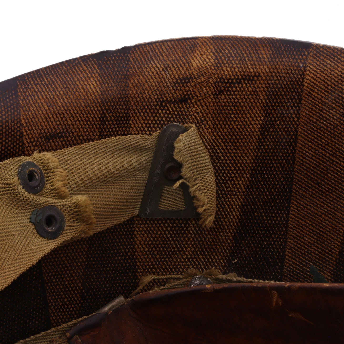 WWII U.S. Inland M-1 Helmet Liner with Headband & Neckband (1943)