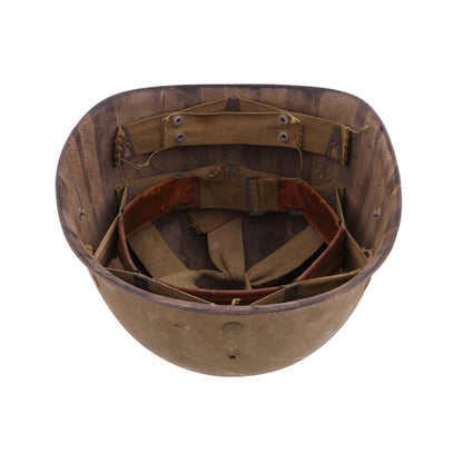 WWII U.S. Inland M-1 Helmet Liner with Headband & Neckband (1943)