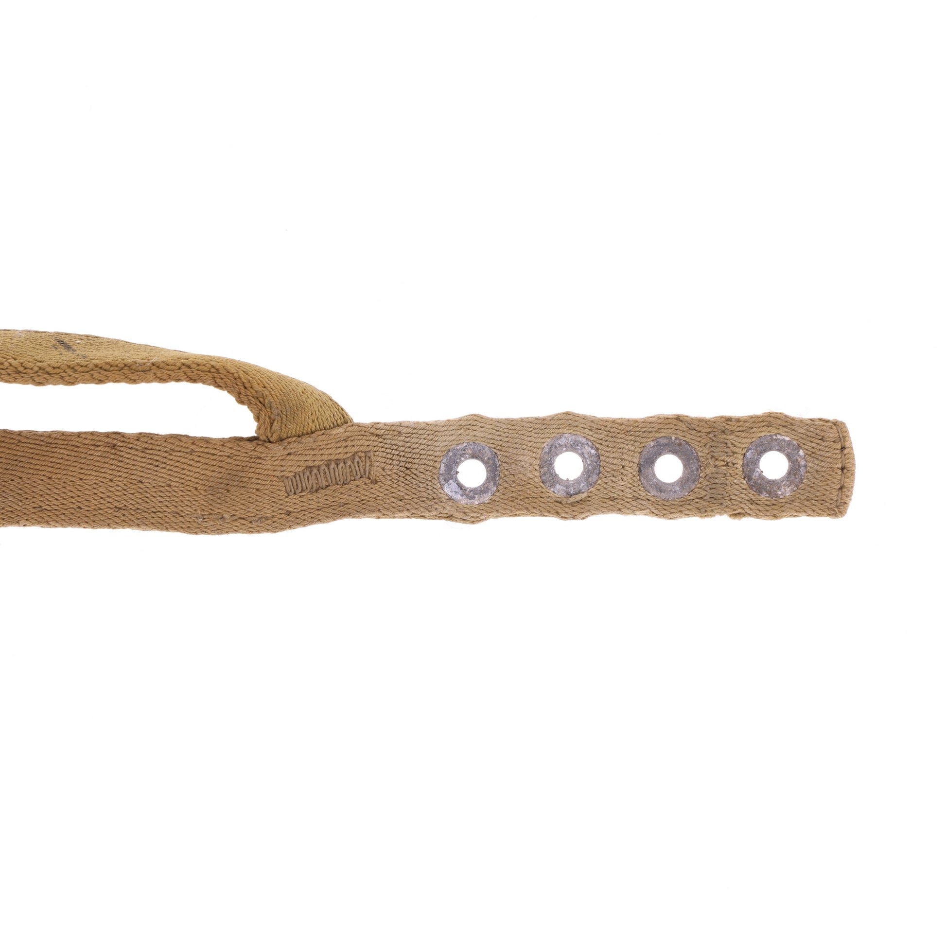 WWII U.S. M-1C Paratrooper Helmet Liner 4-Hole Chincup