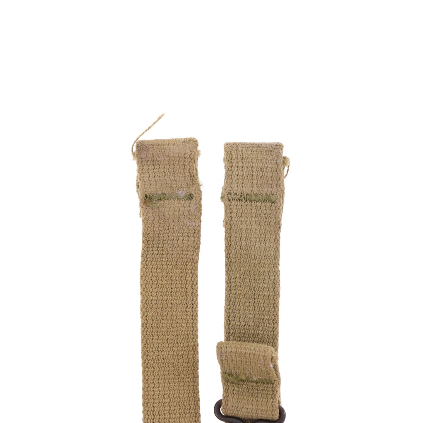 WWII U.S. M-1 Helmet Chinstraps with OD#3 Webbing