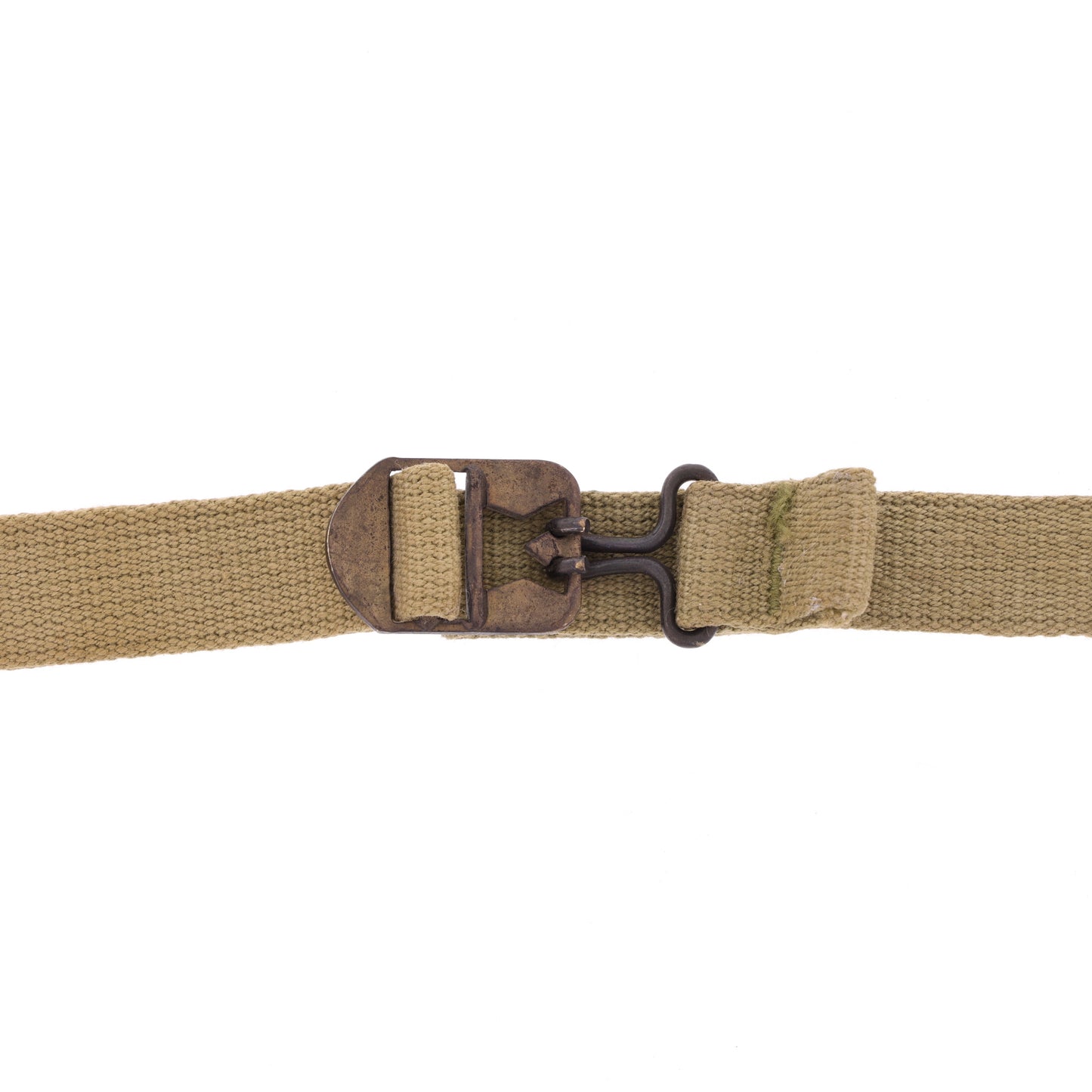 WWII U.S. M-1 Helmet Chinstraps with OD#3 Webbing