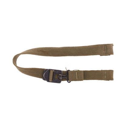 WWII U.S. M-1 Helmet Chinstraps with OD#7 Webbing