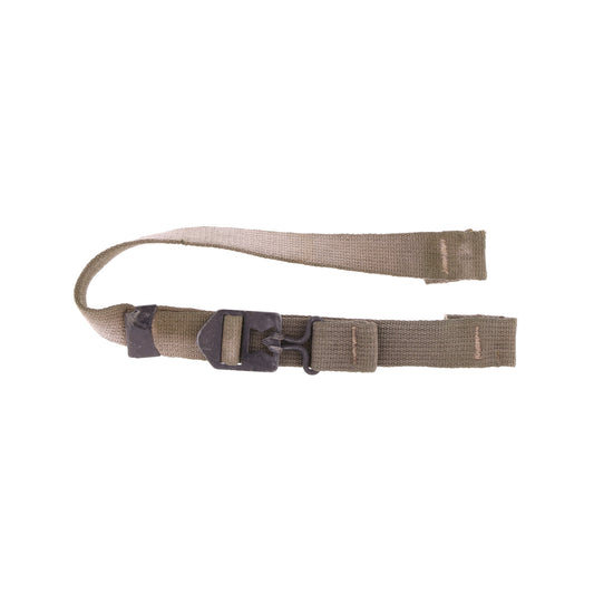 WWII U.S. M-1 Helmet Chinstraps with OD#7 Webbing