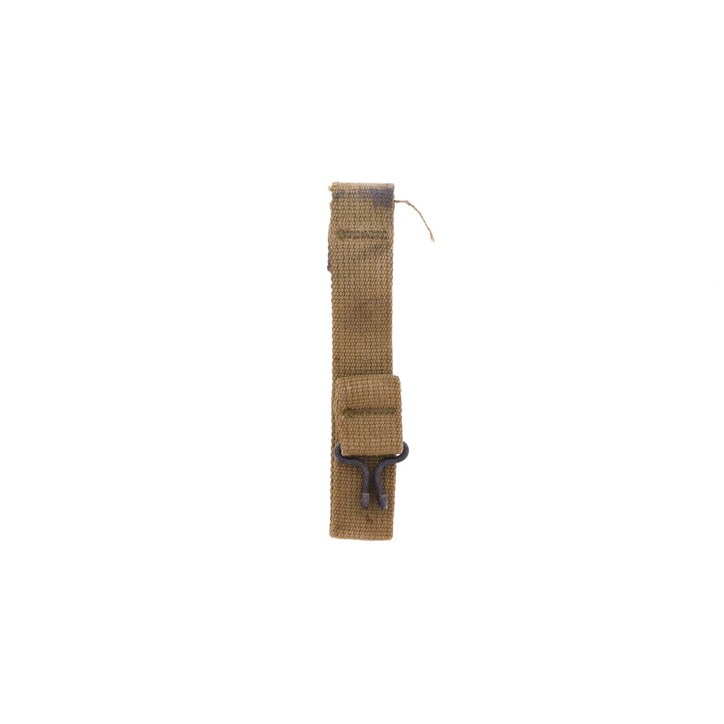 WWII USN M-1 Helmet Chinstrap with OD#3 Webbing