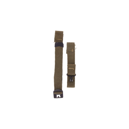 WWII U.S. M-1 Helmet Chinstraps with OD#7 Webbing