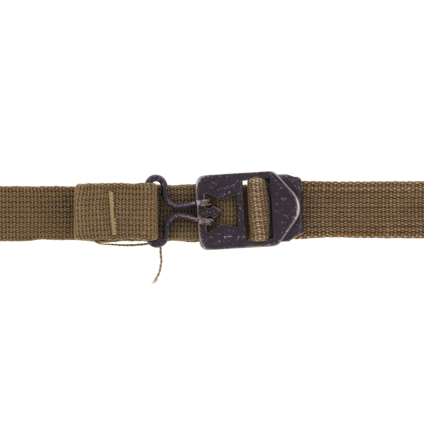 WWII U.S. M-1 Helmet Chinstraps with OD#7 Webbing