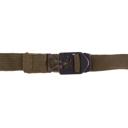 WWII U.S. M-1 Helmet Chinstraps with OD#7 Webbing