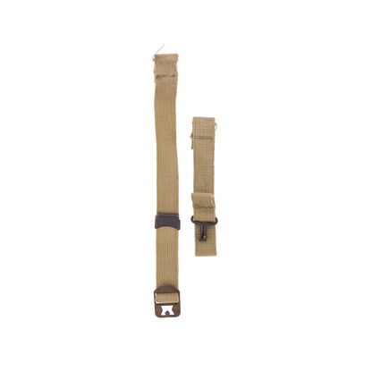 WWII U.S. M-1 Helmet Chinstraps with OD#3 Webbing