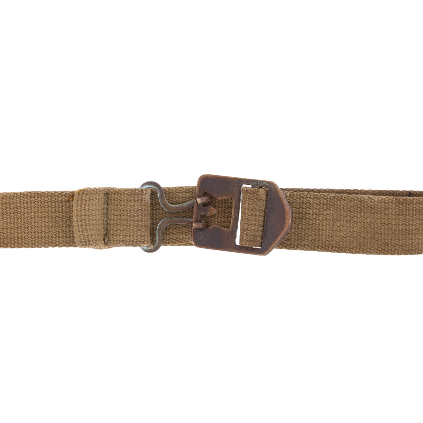 WWII U.S. M-1 Helmet Chinstraps with OD#3 Webbing