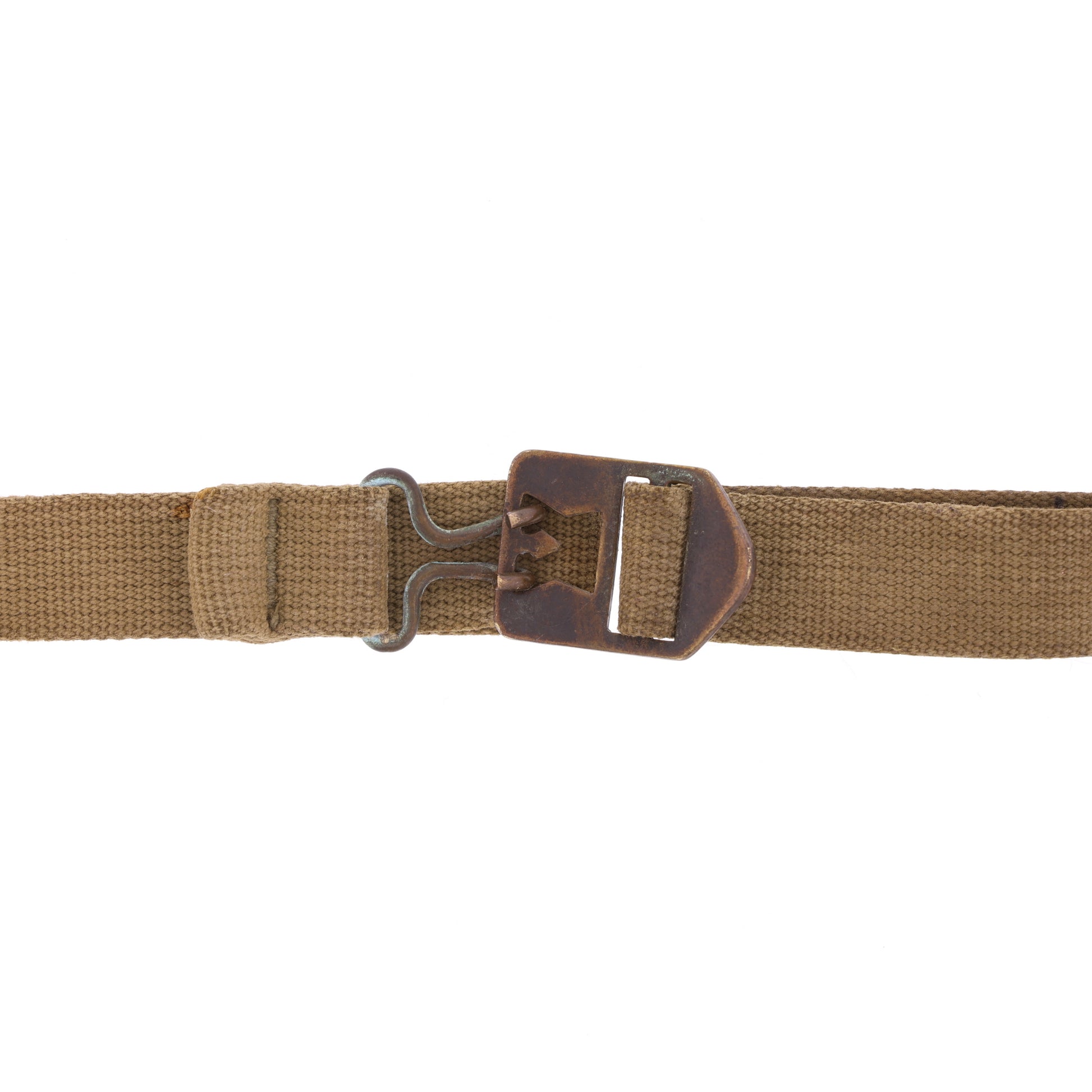 WWII U.S. M-1 Helmet Chinstraps with OD#3 Webbing