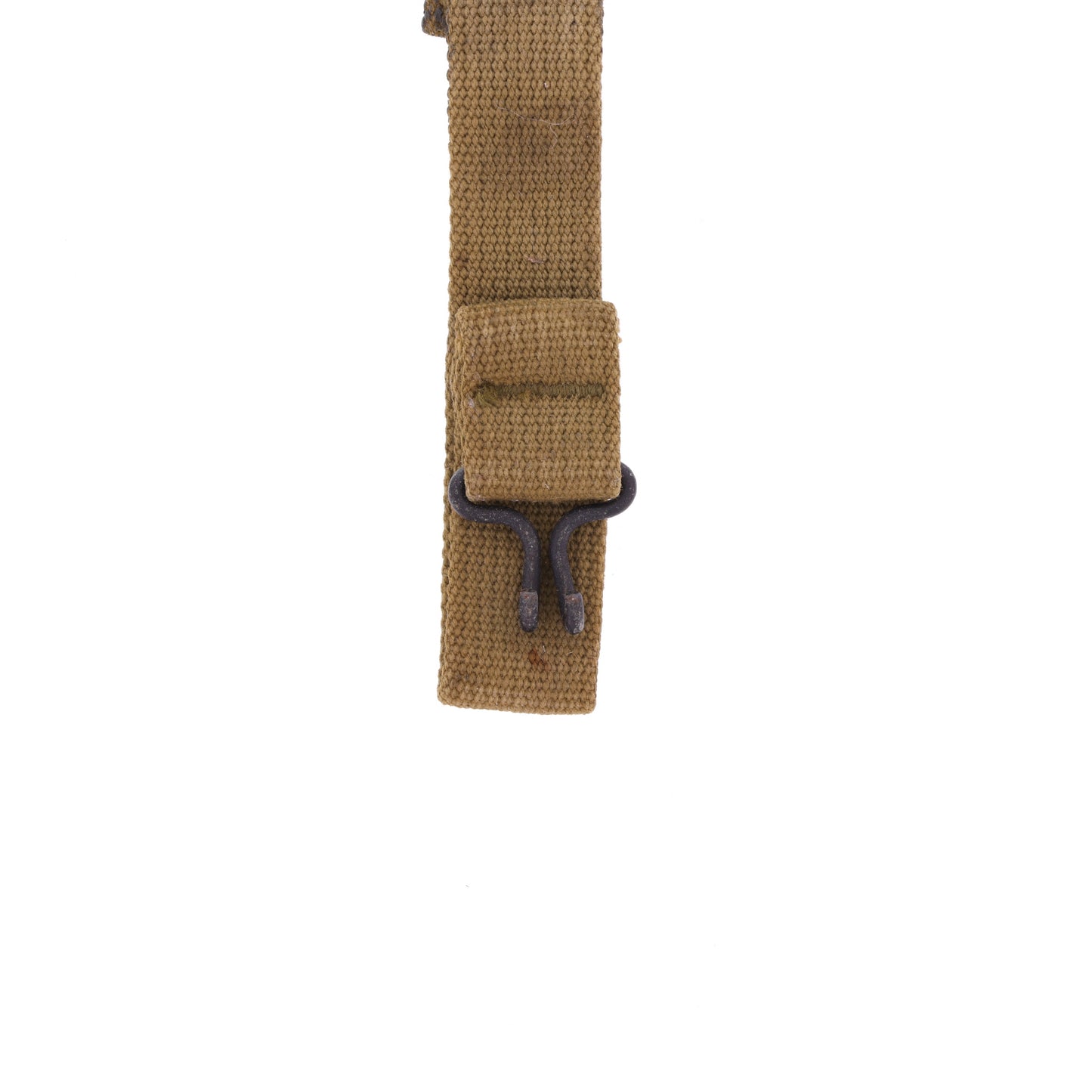 WWII USN M-1 Helmet Chinstrap with OD#3 Webbing