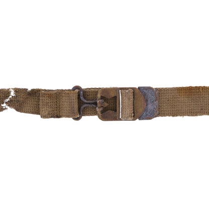 WWII U.S. M-1 Helmet Chinstraps with OD#3 Webbing