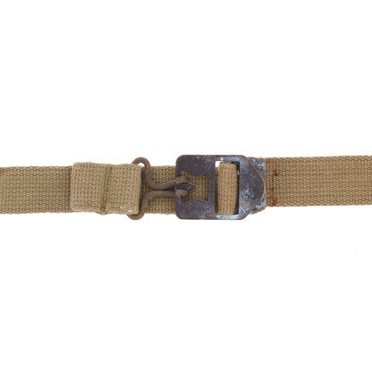 WWII U.S. M-1 Helmet Chinstraps with OD#3 Webbing