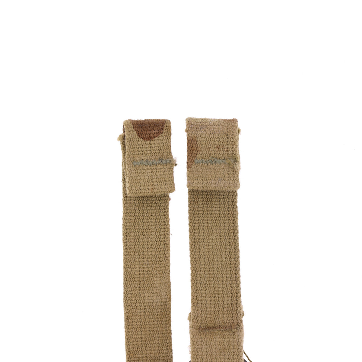 WWII U.S. M-1 Helmet Chinstraps with OD#3 Webbing