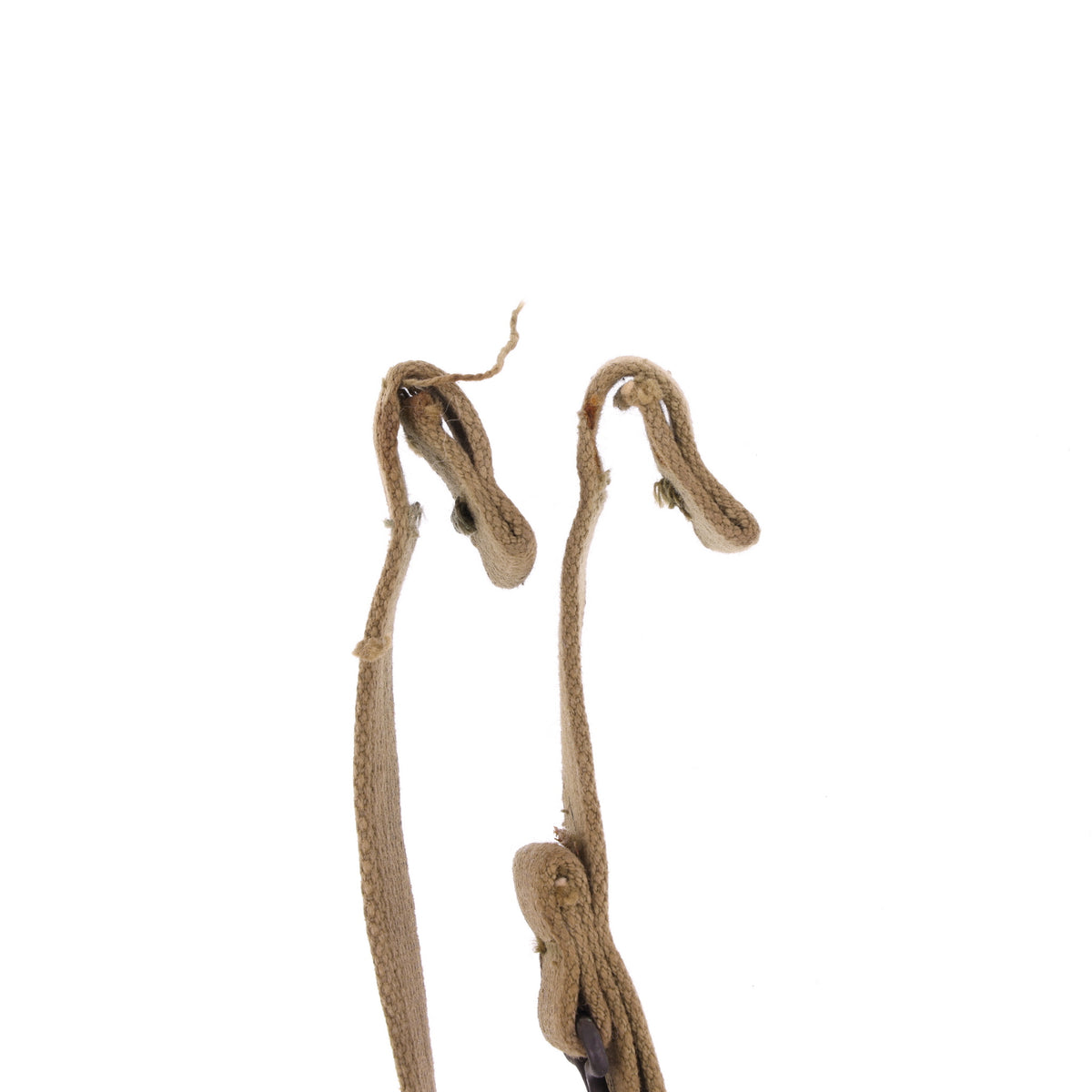 WWII U.S. M-1 Helmet Chinstraps with OD#3 Webbing