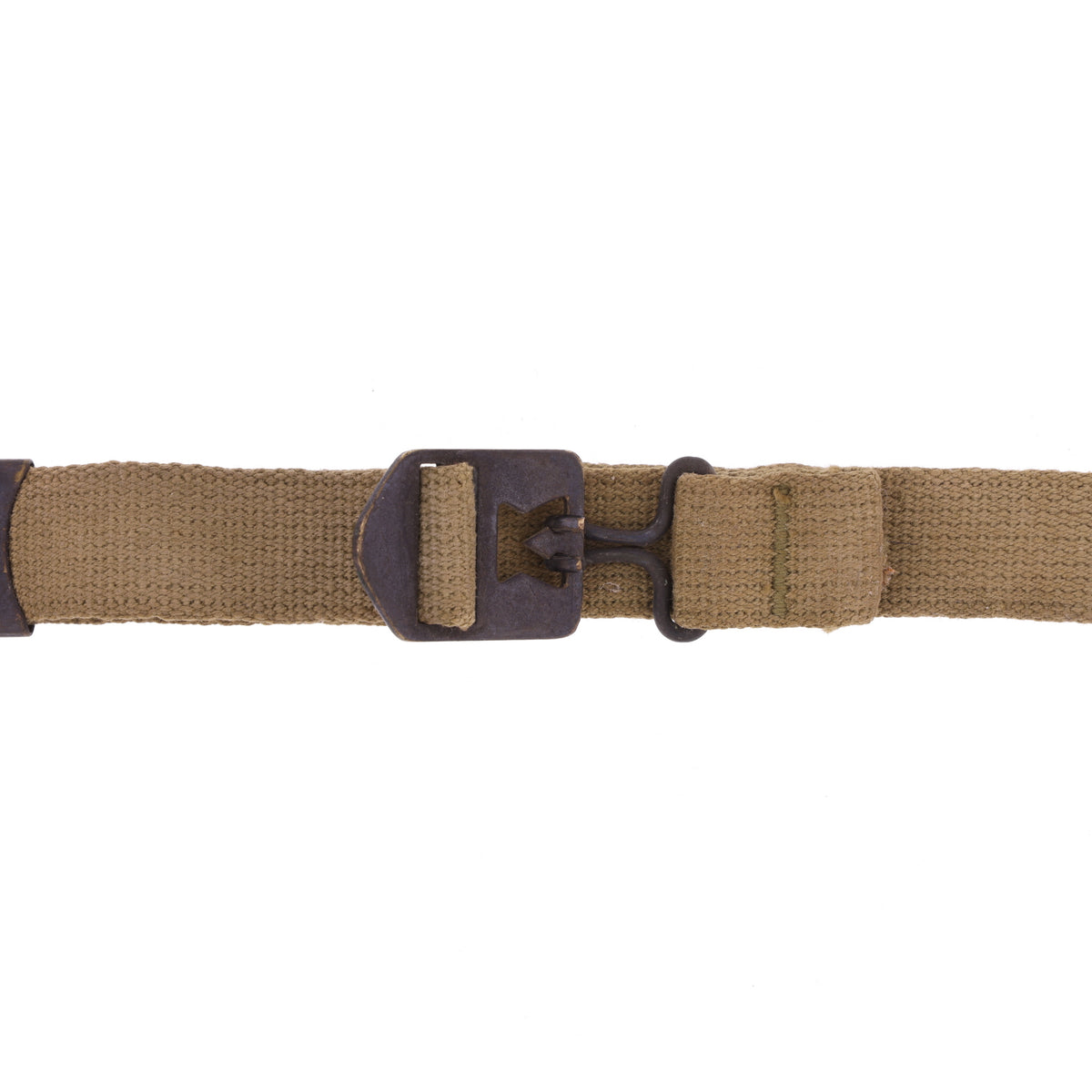 WWII U.S. M-1 Helmet Chinstraps with OD#3 Webbing