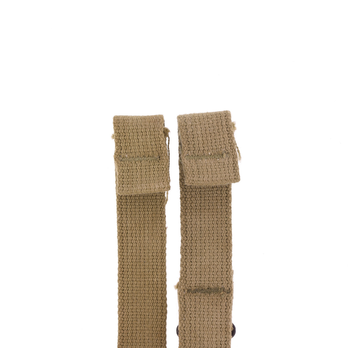 WWII U.S. M-1 Helmet Chinstraps with OD#3 Webbing
