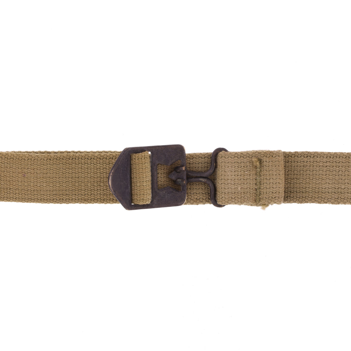 WWII U.S. M-1 Helmet Chinstraps with OD#3 Webbing