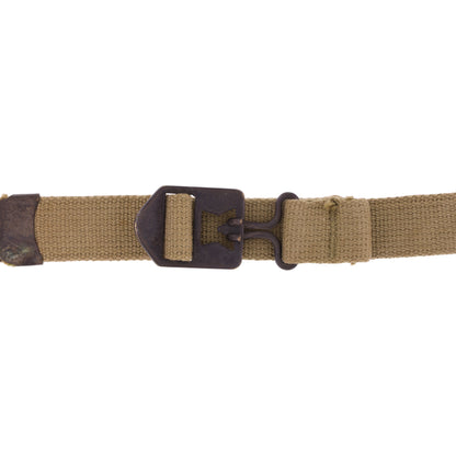 WWII U.S. M-1 Helmet Chinstraps with OD#3 Webbing