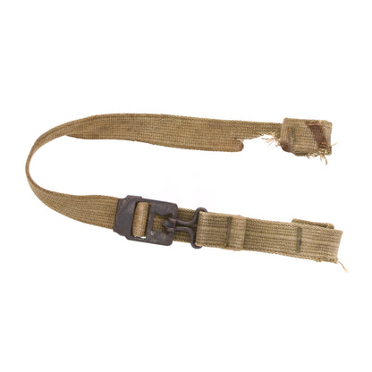 WWII U.S. M-1 Helmet Chinstraps with OD#3 Webbing