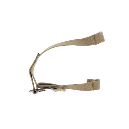 WWII U.S. M-1 Helmet Chinstraps with OD#3 Webbing