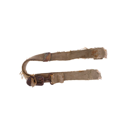 WWII U.S. M-1 Helmet Chinstraps with OD#3 Webbing