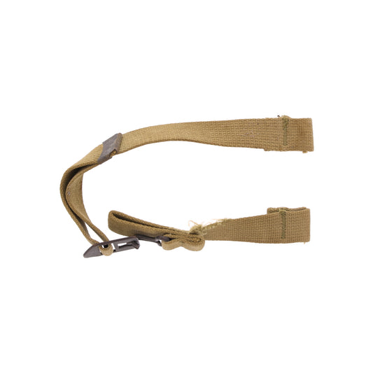 WWII U.S. M-1 Helmet Chinstraps with OD#3 Webbing