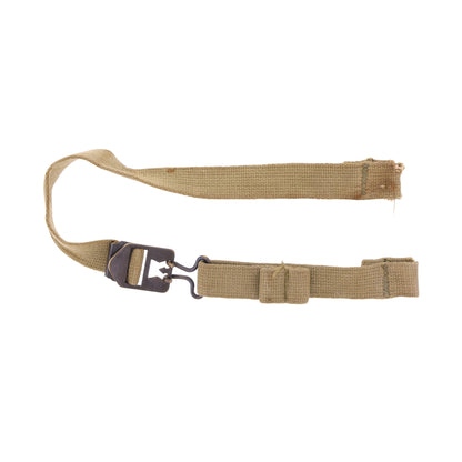 WWII U.S. M-1 Helmet Chinstraps with OD#3 Webbing