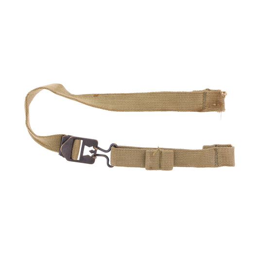 WWII U.S. M-1 Helmet Chinstraps with OD#3 Webbing
