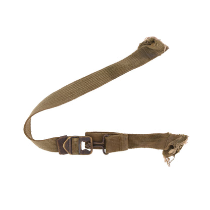 WWII U.S. M-1 Helmet Chinstraps with OD#3 Webbing