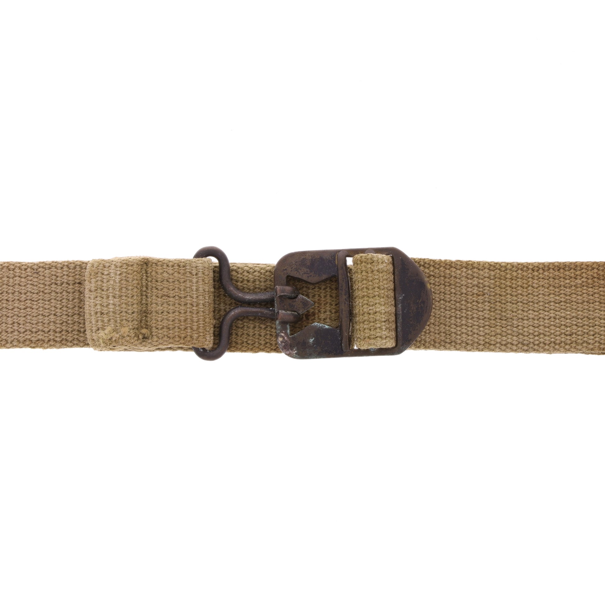 WWII U.S. M-1 Helmet Chinstraps with OD#3 Webbing