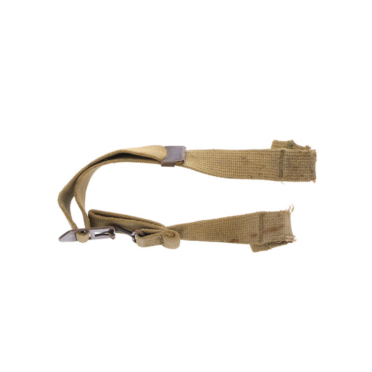 WWII U.S. M-1 Helmet Chinstraps with OD#3 Webbing