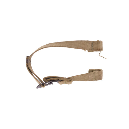 WWII U.S. M-1 Helmet Chinstraps with OD#3 Webbing